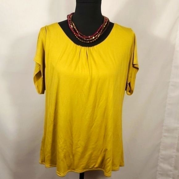 Victor Alfaro Tops - Victor Lime Green pull over top Size 2XL